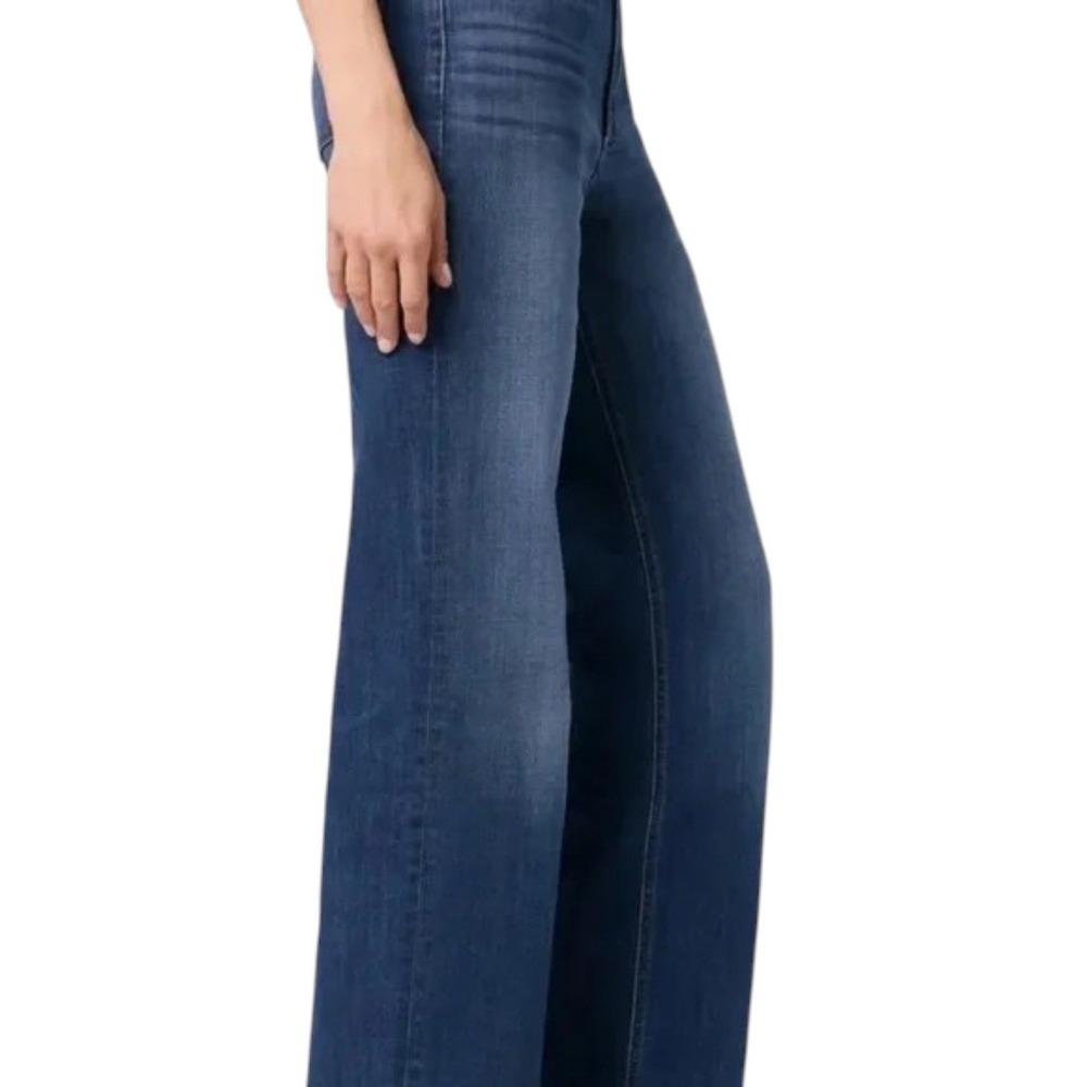 Joe's Jeans Wangari Wide Leg Jeans Women 30 Blue High Rise Full‎ Length Denim